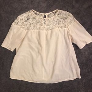 Old Navy Tops - Old Navy Blouse w/ Lace Detail Size M Old Navy Tops - Old Navy Blouse w/ Lace Detail Size M
